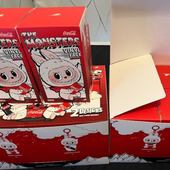 THE MONSTERS COCA-COLA SERIES-Vinyl Face Blind Box Labubu